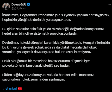 davut gül paylaşım
